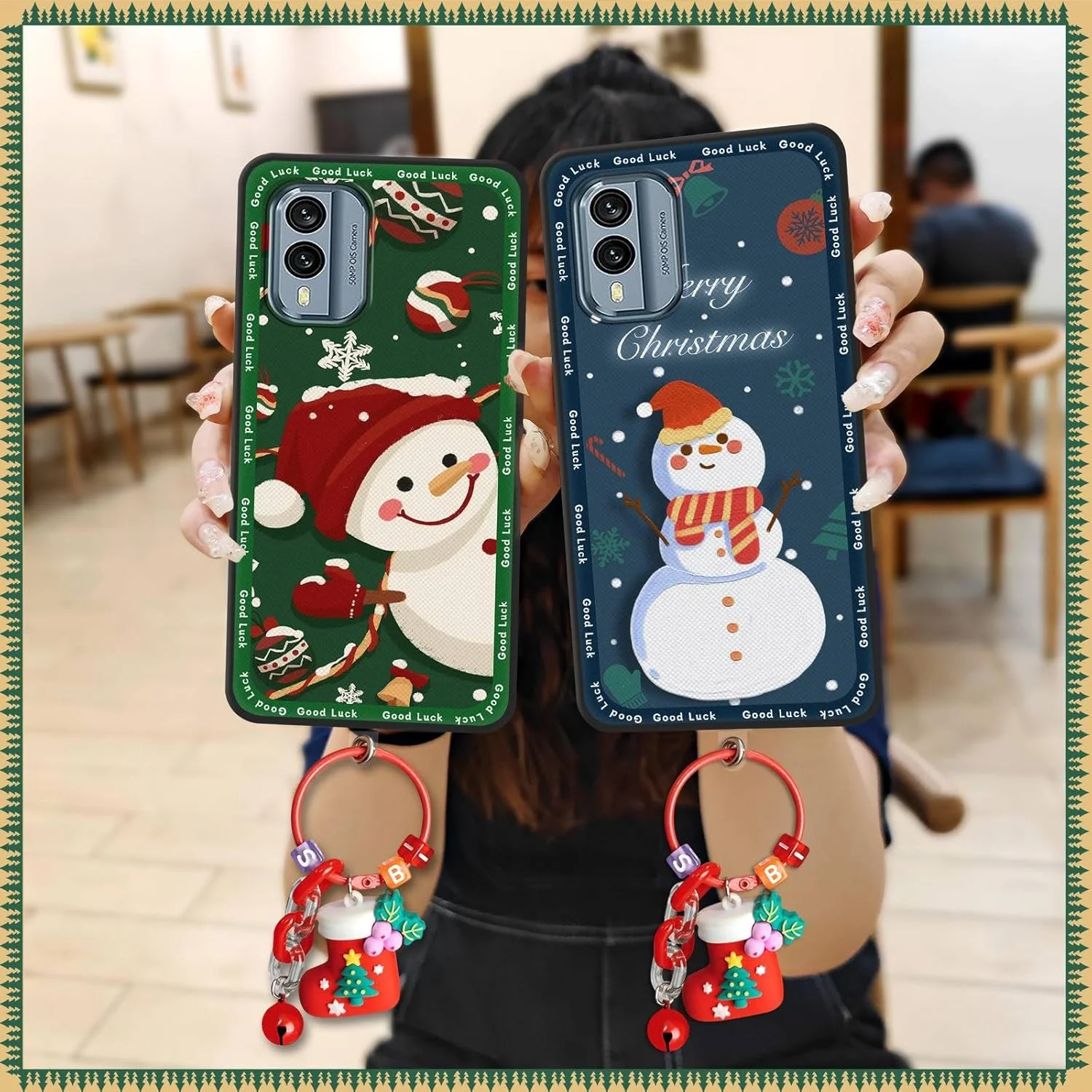 قاب گوشی سازگار با نوکیا X30، قاب نرم و بادوام گوشی موبایل، محافظ گوشی زیبا، طرح بابانوئل، کاور پشتی، کیف گوشی طرح گرافیتی، هدیه قاب گوشی سازگار با نوکیا X30، قاب نرم و بادوام گوشی موبایل، محافظ گوشی زیبا، طرح بابانوئل، کاور پشتی، کیف گوشی طرح گرافیتی، هدیه