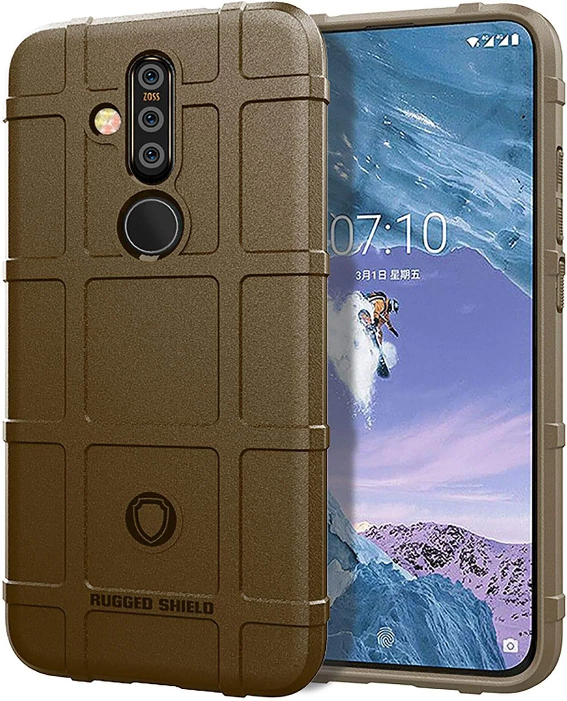 قاب گوشی نوکیا 6.2، محافظ نرم و کامل، ضد خش و اثر انگشت + پوشش مقاوم در برابر خراش مناسب برای گوشی موبایل نوکیا 6.2