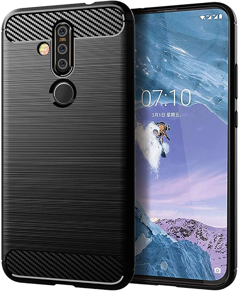 قاب گوشی نوکیا 6.2، محافظ نرم و کامل، ضد خش و اثر انگشت + پوشش مقاوم در برابر خراش مناسب برای گوشی موبایل نوکیا 6.2 قاب گوشی نوکیا 6.2، محافظ نرم و کامل، ضد خش و اثر انگشت + پوشش مقاوم در برابر خراش مناسب برای گوشی موبایل نوکیا 6.2