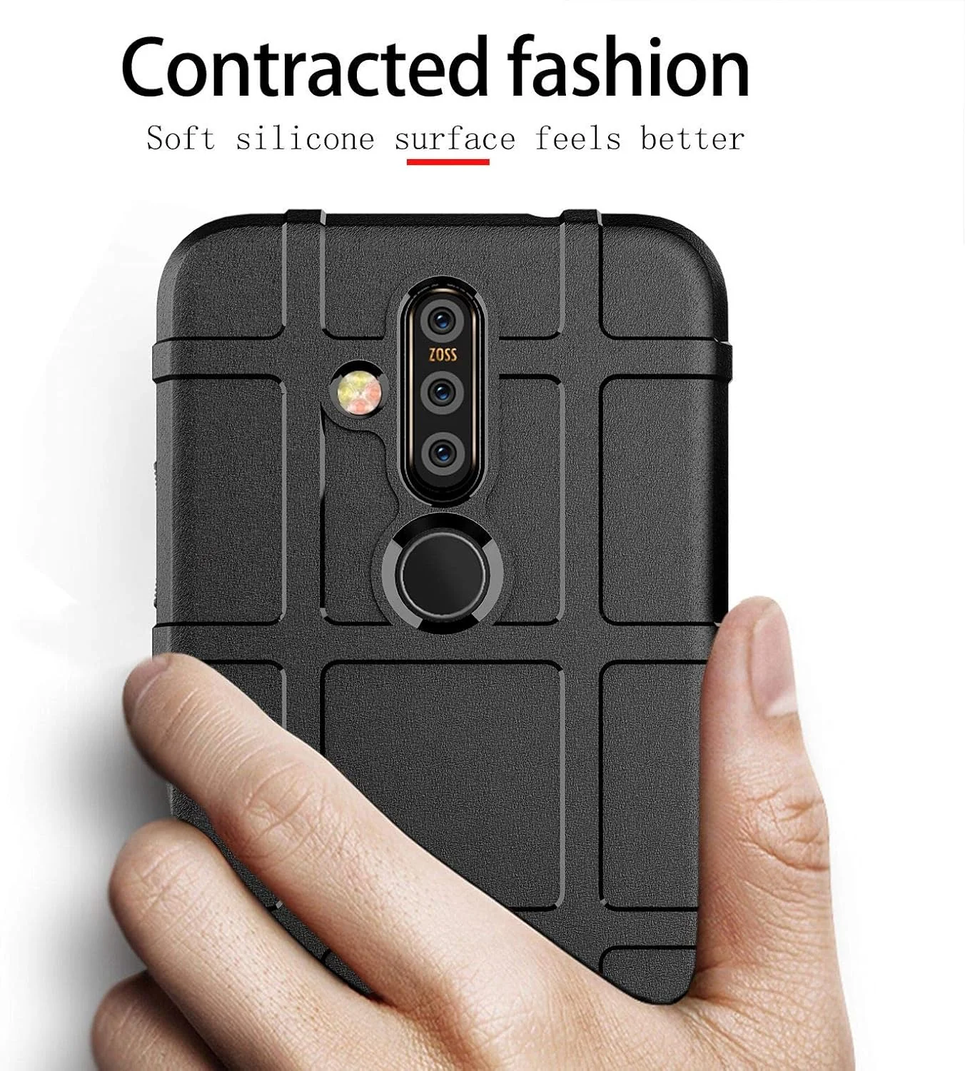 قاب گوشی نوکیا 6.2، محافظ نرم و کامل، ضد خش و اثر انگشت + پوشش مقاوم در برابر خراش مناسب برای گوشی موبایل نوکیا 6.2 قاب گوشی نوکیا 6.2، محافظ نرم و کامل، ضد خش و اثر انگشت + پوشش مقاوم در برابر خراش مناسب برای گوشی موبایل نوکیا 6.2