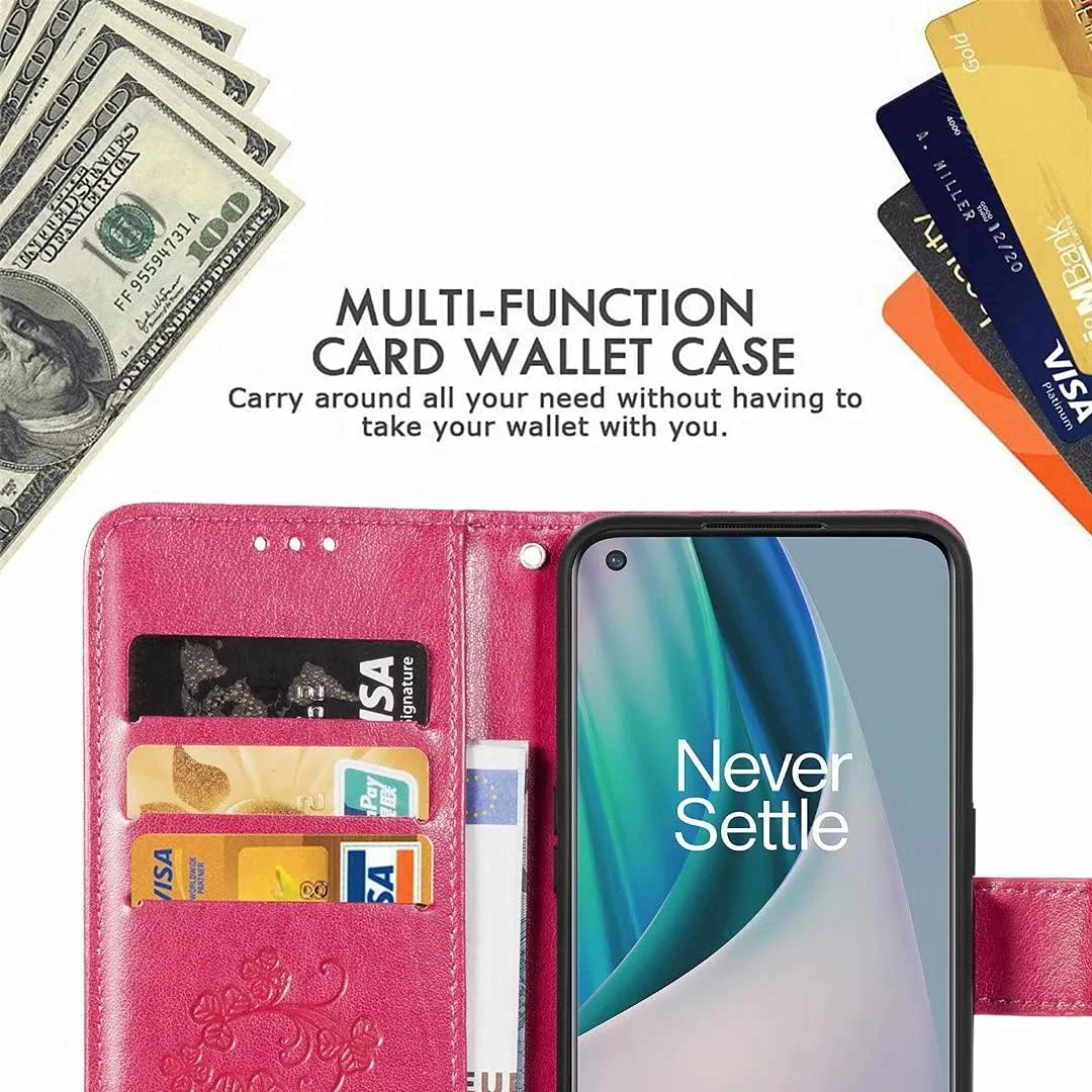 کاور گوشی نوکیا G60، دارای جای کارت، پایه نگهدارنده، TPU + چرم PU، کاور محافظ تاشو برای نوکیا G60 (قرمز گل رز) کاور گوشی نوکیا G60، دارای جای کارت، پایه نگهدارنده، TPU + چرم PU، کاور محافظ تاشو برای نوکیا G60 (قرمز گل رز)