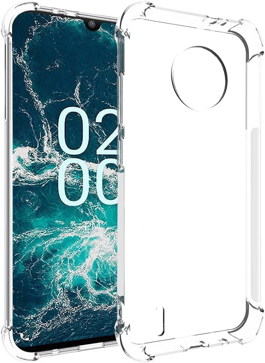 قاب گوشی موبایل Sidande، قاب محافظ گوشی نوکیا C200، کاورهای گوشی موبایل NokiaC200 N151DL TA-1437 برای دختران و زنان، قاب محافظ TPU نرم و انعطاف پذیر و باریک شفاف برای نوکیا C200 قاب گوشی موبایل Sidande، قاب محافظ گوشی نوکیا C200، کاورهای گوشی موبایل NokiaC200 N151DL TA-1437 برای دختران و زنان، قاب محافظ TPU نرم و انعطاف پذیر و باریک شفاف برای نوکیا C200