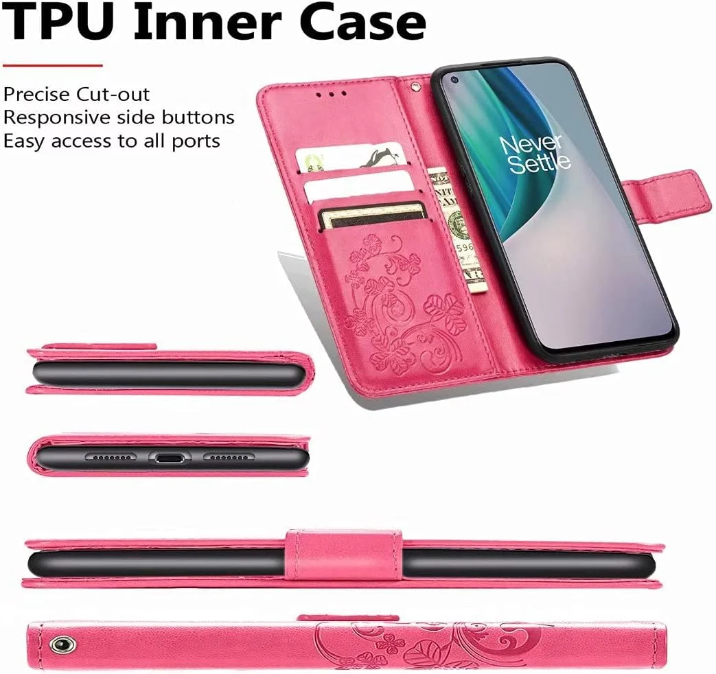 کاور گوشی نوکیا G60، دارای جای کارت، پایه نگهدارنده، TPU + چرم PU، کاور محافظ تاشو برای نوکیا G60 (قرمز گل رز) کاور گوشی نوکیا G60، دارای جای کارت، پایه نگهدارنده، TPU + چرم PU، کاور محافظ تاشو برای نوکیا G60 (قرمز گل رز)