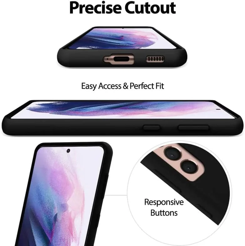 قاب گوشی برای نوکیا 6300 4G (2.4 اینچ) به همراه [3 عدد محافظ صفحه نمایش شیشه ای حرارت دیده]، بامپر سیلیکونی نرم و فوق العاده نازک، کاور مشکی TPU ضد ضربه برای نوکیا 6300 4G - مشکی