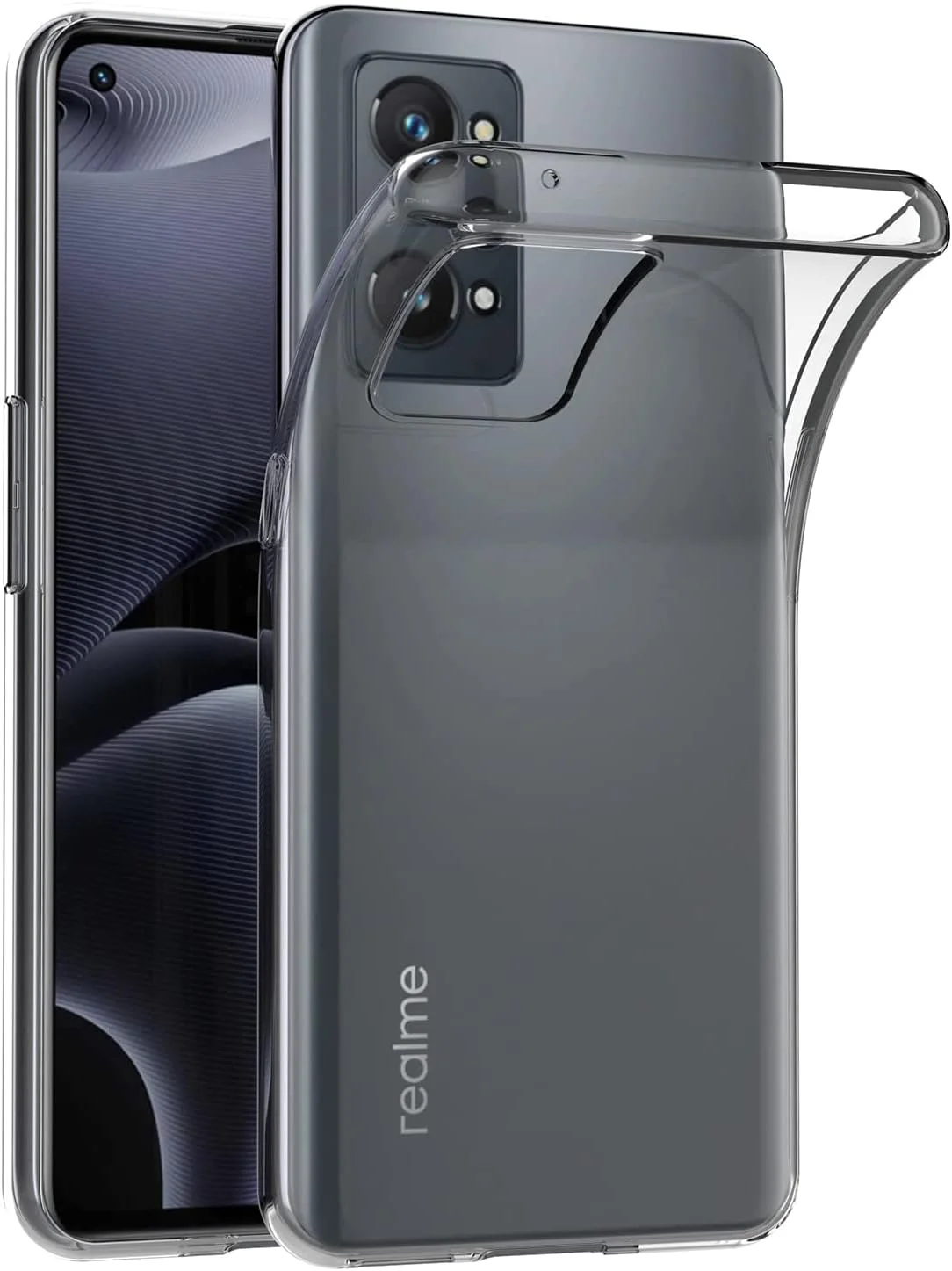 قاب محافظ ژله ای نرم TPU مای جین برای گوشی های اوپو Realme GT2 / Realme GT Neo 2 (سایز 6.62 اینچ) با پوشش پشتی شفاف