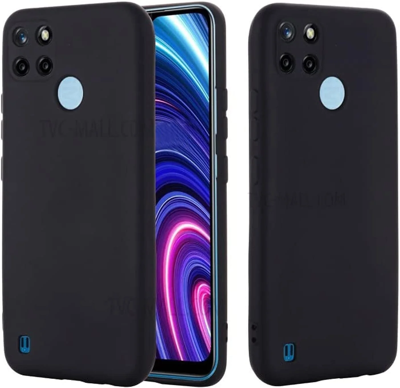 کاور محافظ مشکی باریک و نرم TPU برای گوشی های Realme C25Y / C21Y توسط Emodil کاور محافظ مشکی باریک و نرم TPU برای گوشی های Realme C25Y / C21Y توسط Emodil