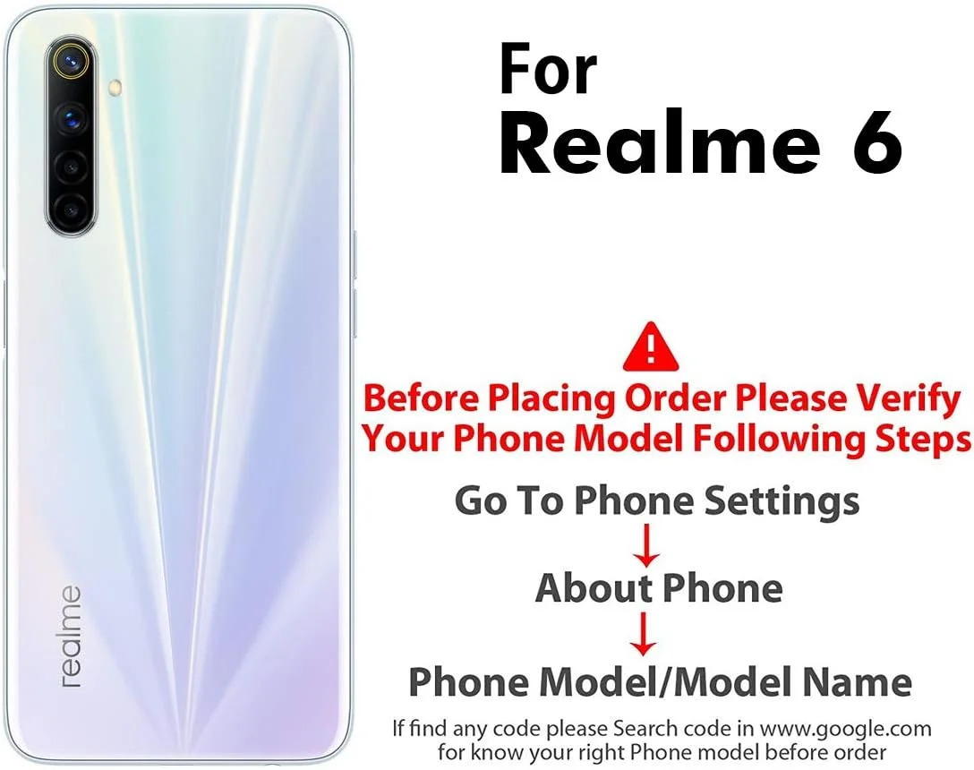 کاور محافظ پشت موبایل سیلیکونی نرم طرح‌دار Fashionury مناسب برای realme 6/ realme 6i | برای پسران و دختران - p035 چند رنگ