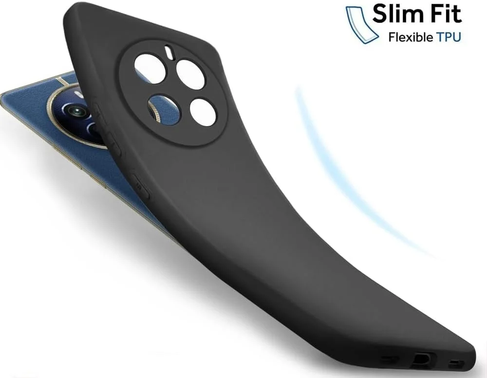 کاور محافظ گوشی ریلمی 12 پلاس، کاور پشتی TPU نرم مقاوم در برابر خراش، بامپر ژله ای سیلیکونی ضد ضربه، ضد اثر انگشت، کاور محافظ کامل بدنه برای ریلمی +12 5G (مشکی) کاور محافظ گوشی ریلمی 12 پلاس، کاور پشتی TPU نرم مقاوم در برابر خراش، بامپر ژله ای سیلیکونی ضد ضربه، ضد اثر انگشت، کاور محافظ کامل بدنه برای ریلمی +12 5G (مشکی)