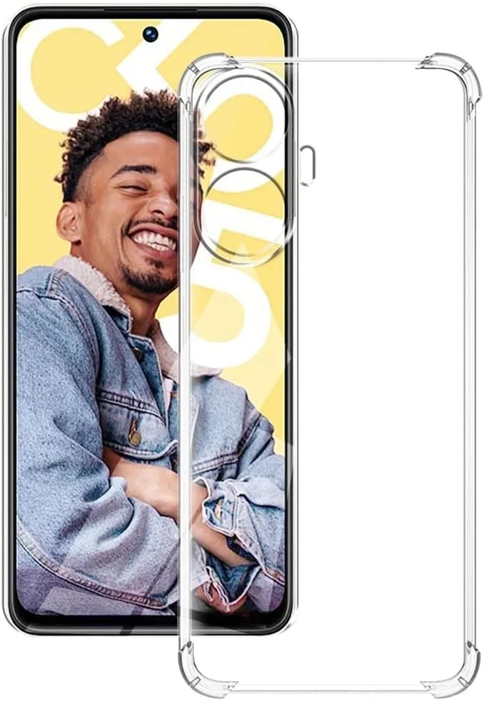 کاور محافظ گوشی اوپو ریلمی C55، کاور باریک کریستالی ضد خش، بامپر انعطاف پذیر TPU نرم، ضد ضربه با گوشه های تقویت شده، قاب گوشی شفاف برای ریلمی C55 کاور محافظ گوشی اوپو ریلمی C55، کاور باریک کریستالی ضد خش، بامپر انعطاف پذیر TPU نرم، ضد ضربه با گوشه های تقویت شده، قاب گوشی شفاف برای ریلمی C55