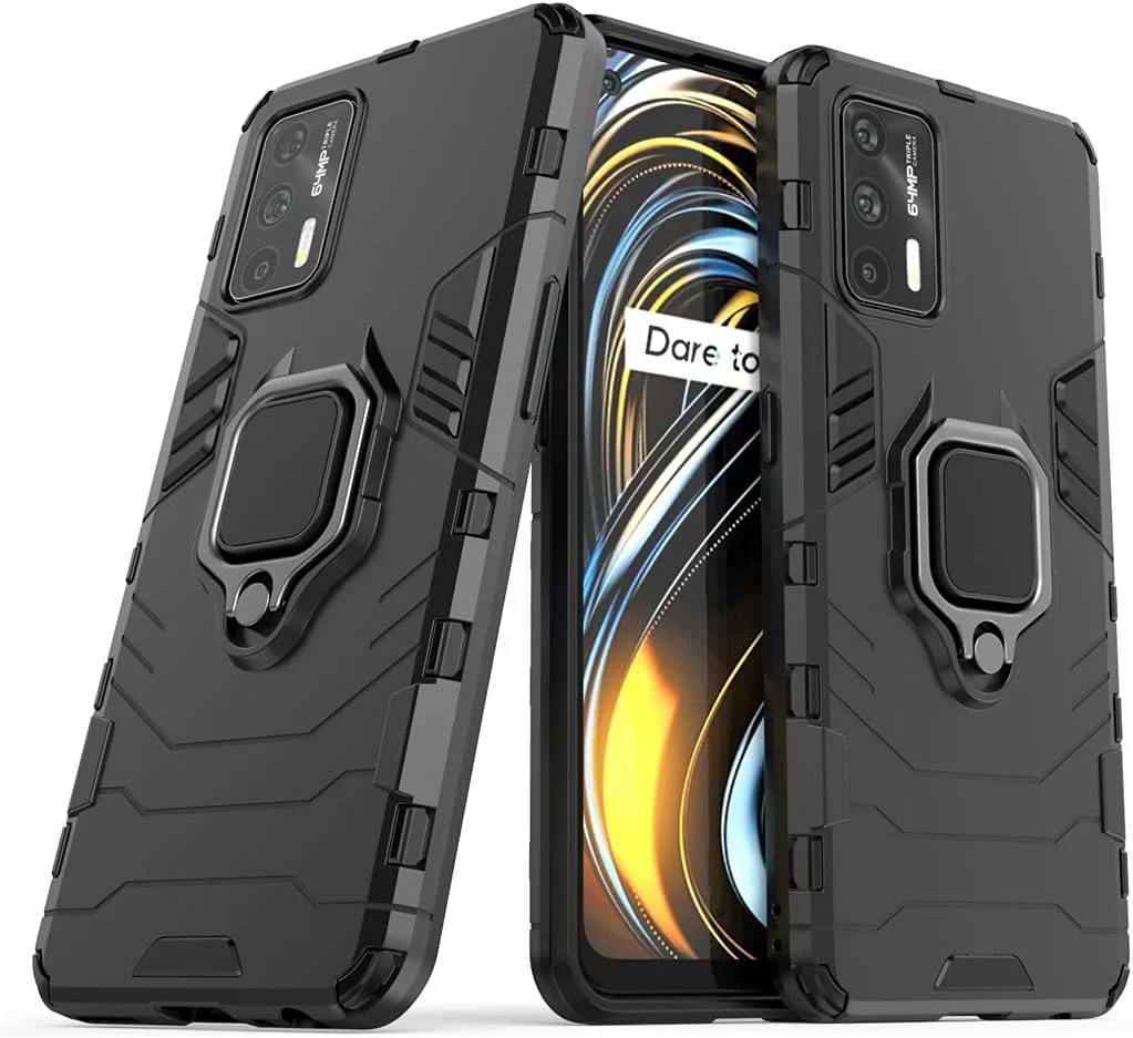 قاب محافظ گوشی موبایل مایجین سازگار با اوپو Realme GT 5G و RealmeGT Neo، دارای حلقه فلزی، پایه استند و ضربه گیر دو لایه (مشکی) قاب محافظ گوشی موبایل مایجین سازگار با اوپو Realme GT 5G و RealmeGT Neo، دارای حلقه فلزی، پایه استند و ضربه گیر دو لایه (مشکی)