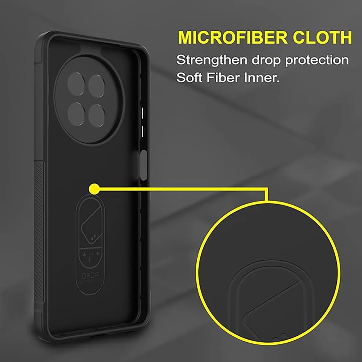 قاب گوشی ریل‌می 12 5G، محافظ صفحه نمایش ریل‌می 12 [دو عدد] قاب سیلیکونی ضد ضربه، محافظ لنز دوربین با محافظت نظامی در برابر سقوط، کاور ریل‌می 12 انعطاف پذیر (مشکی، 12 5G بدون شیشه)