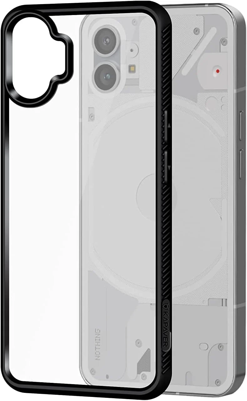 کاور پشتی پلی کربنات KAPAVER برای ناتینگ فون 1 5G (مشکی)