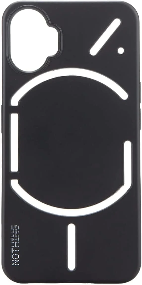 کاور سیلیکونی Muzz برای Nothing Phone 1، کاور ضربه گیر ژل مایع با روکش داخلی میکروفیبر نرم، محافظ باریک و ضد ضربه برای Nothing Phone 1 5G 2022 (مشکی)