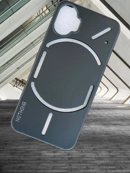 کاور محافظ سیلیکونی فوق العاده باریک و ضد ضربه Muzz برای گوشی ناتینگ فون 1 (مشکی)