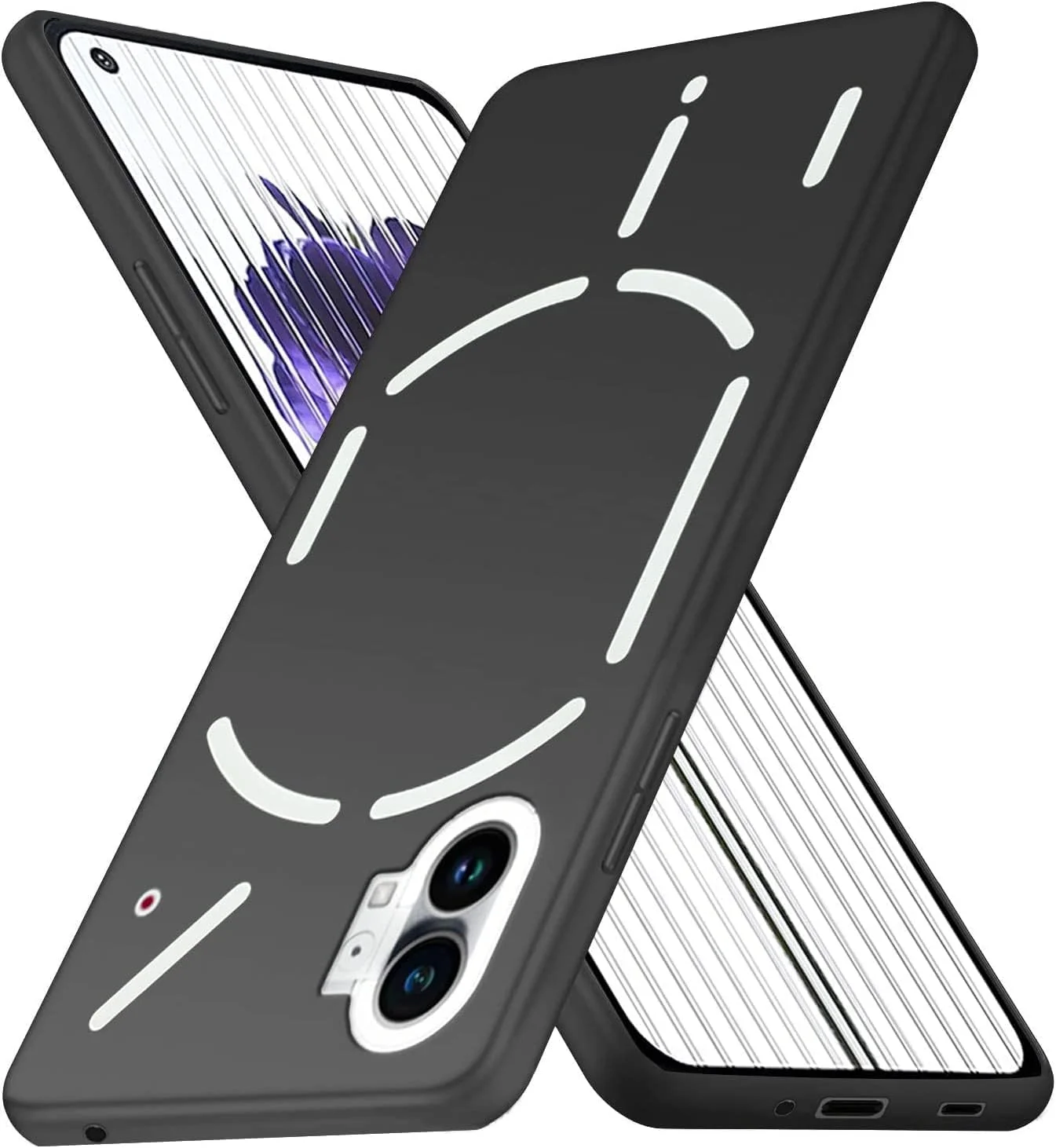 کاور سیلیکونی ژله ای نرم Zubitech برای ناتینگ فون 1 5G، محافظت کامل از بدنه، ضد ضربه، روکش مات، آستر میکروفیبر نرم، کاور پشتی باریک برای ناتینگ فون 1 5G (مشکی) کاور سیلیکونی ژله ای نرم Zubitech برای ناتینگ فون 1 5G، محافظت کامل از بدنه، ضد ضربه، روکش مات، آستر میکروفیبر نرم، کاور پشتی باریک برای ناتینگ فون 1 5G (مشکی)