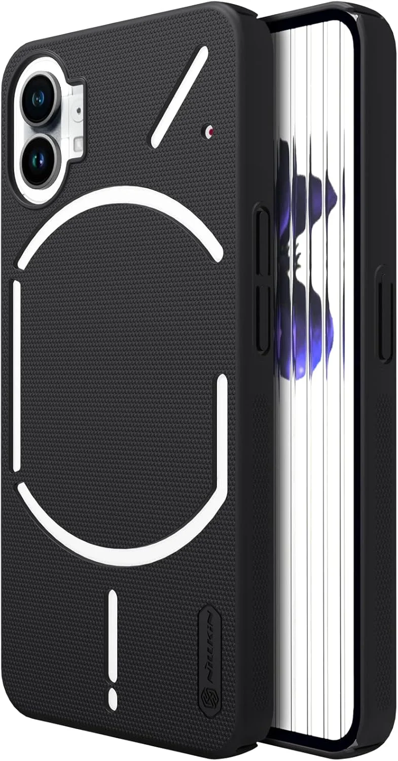 کاور محافظ Nillkin Super Frosted Shield برای Nothing Phone 1 – کاور پشتی مات ضد لغزش و محافظ باریک با مقاومت در برابر خراش و برش های دقیق – مشکی کاور محافظ Nillkin Super Frosted Shield برای Nothing Phone 1 – کاور پشتی مات ضد لغزش و محافظ باریک با مقاومت در برابر خراش و برش های دقیق – مشکی