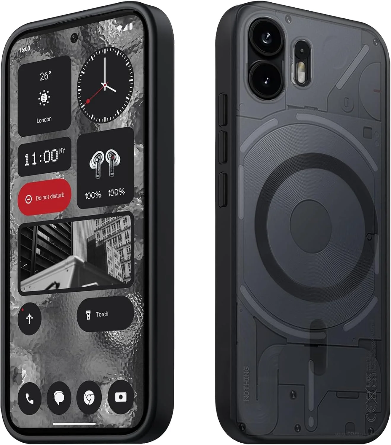 قاب مغناطیسی برای ناتینگ فون (2)، قاب مات نیمه شفاف مقاوم در برابر خط و خش، ضد ضربه، ضد اثر انگشت و محافظ قاب مغناطیسی برای ناتینگ فون (2)، قاب مات نیمه شفاف مقاوم در برابر خط و خش، ضد ضربه، ضد اثر انگشت و محافظ