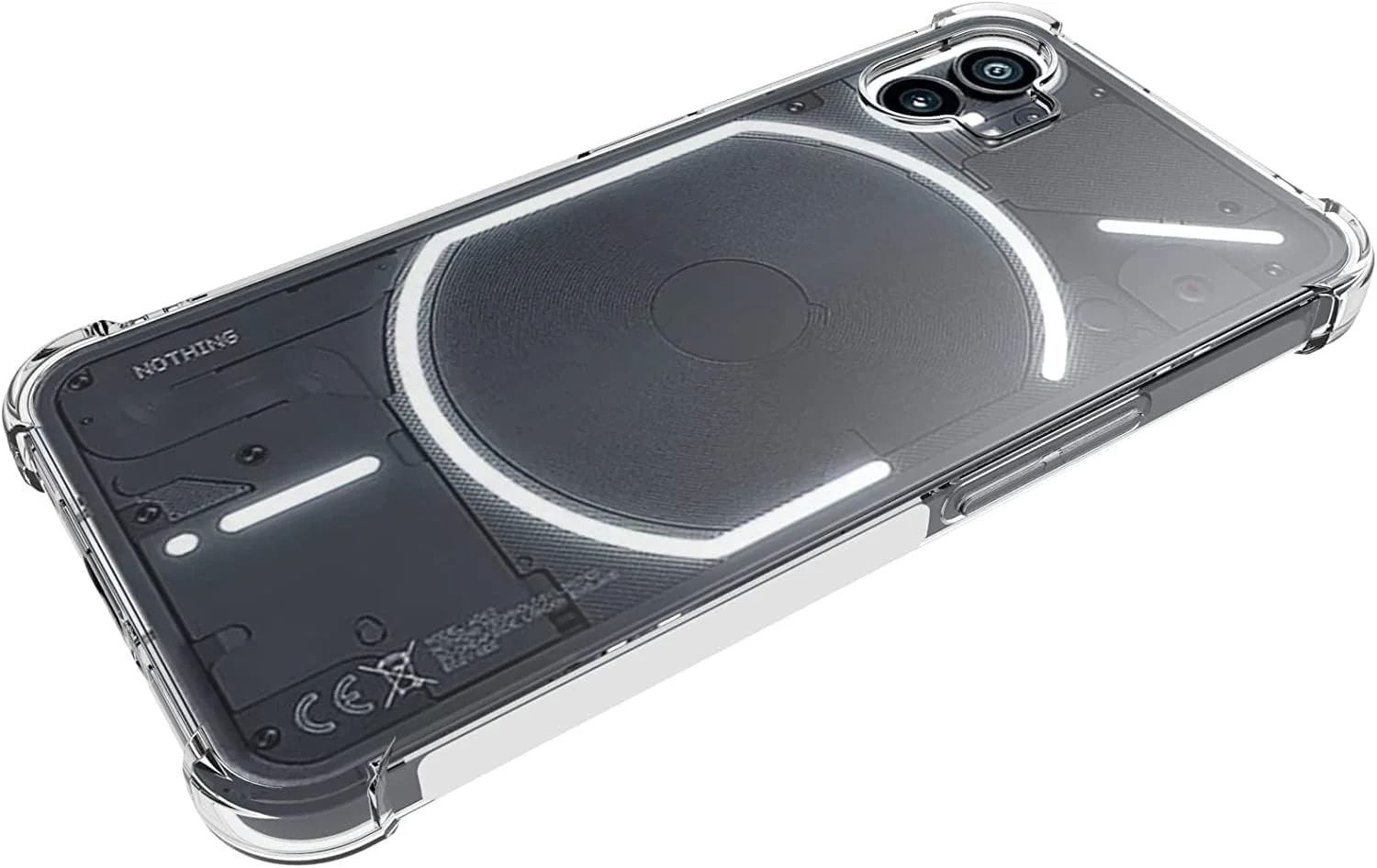 کاور محافظ گوشی ناتینگ فون 1، TPU نرم، ضد خش، کاور محافظ شفاف مناسب برای ناتینگ فون 1 کاور محافظ گوشی ناتینگ فون 1، TPU نرم، ضد خش، کاور محافظ شفاف مناسب برای ناتینگ فون 1