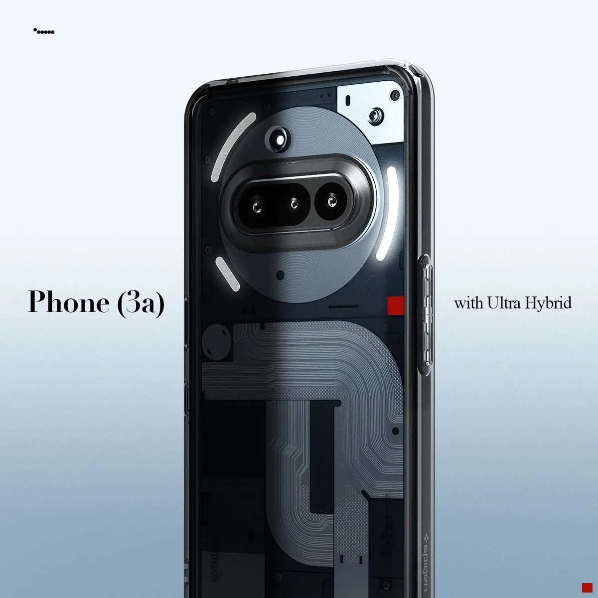 کاور محافظ گوشی ناتینگ فون (3a) مدل Spigen Ultra Hybrid - رنگ Space Crystal