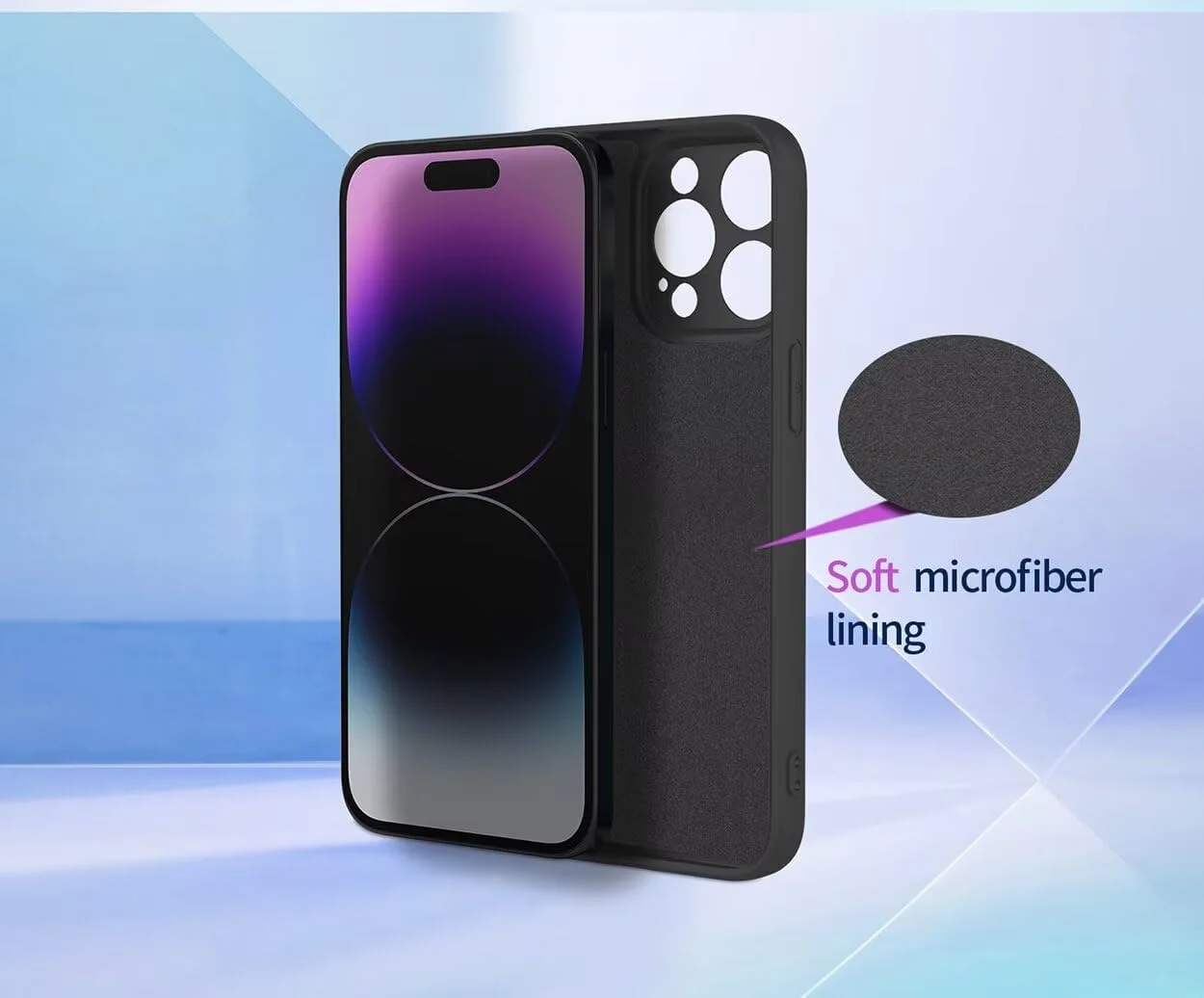 قاب محافظ سیلیکونی TPU نرم با محافظت از دوربین و ضربه گیر ضد ضربه - مشکی، مناسب برای ناتینگ فون 3