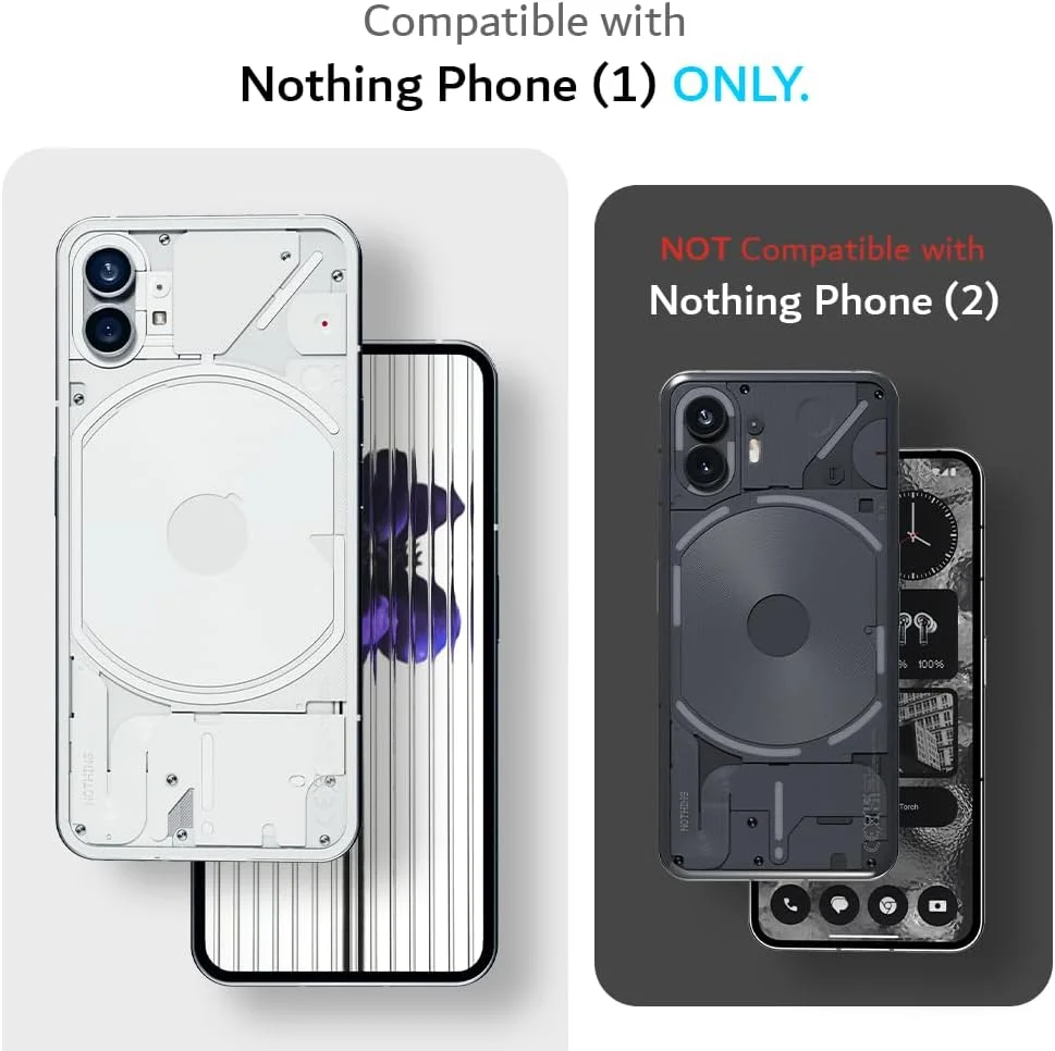 کاور محافظ ژله ای شفاف تودیا مناسب برای گوشی ناتینگ فون 1، مقاوم در برابر ضربه، ضد زردی، باریک، با سپر TPU و گوشه های تقویت شده، محافظت در برابر افتادن (سبز مات)