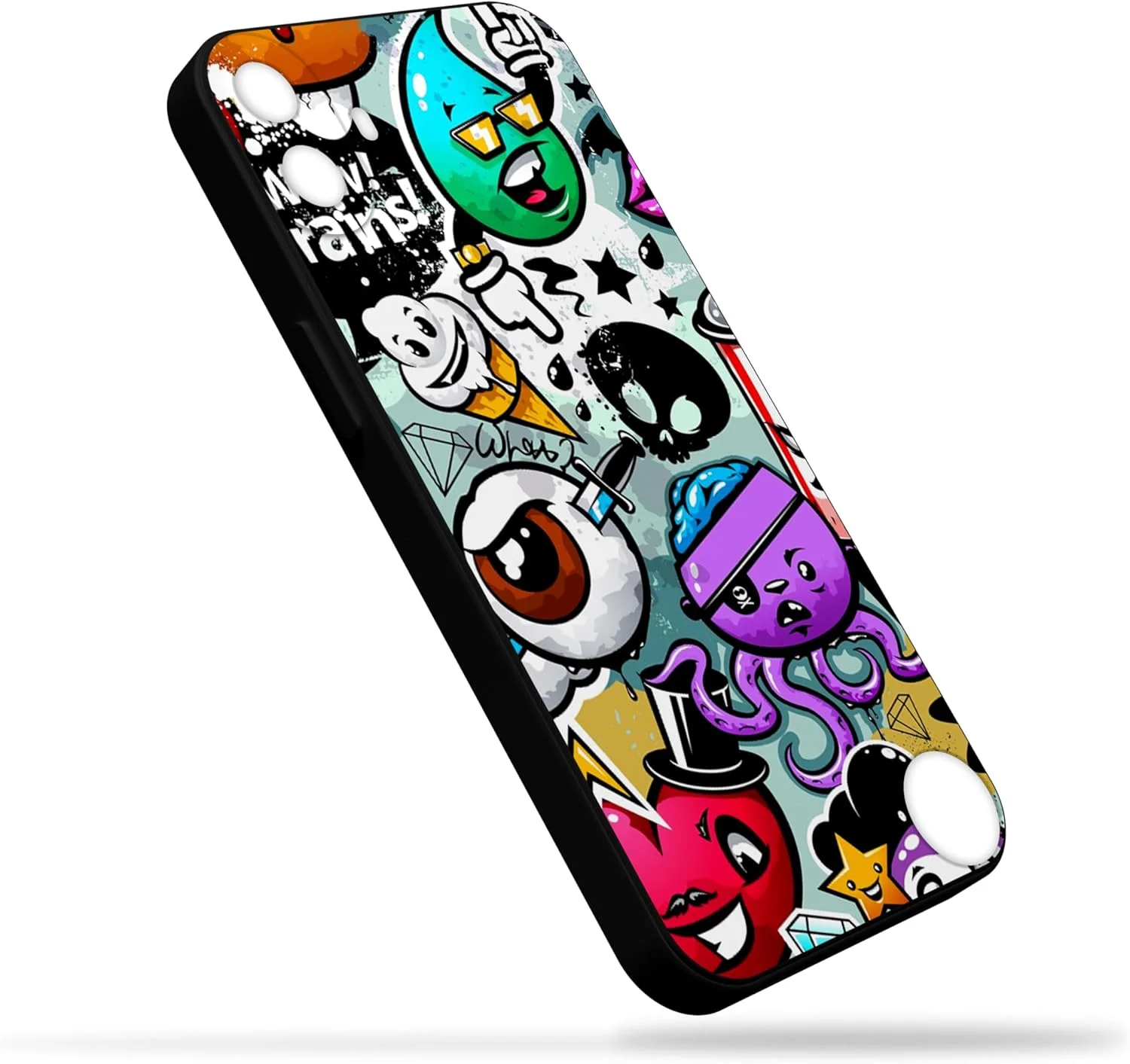 کاور محافظ پشتی گوشی موبایل TPU سازگار با مدل Nothing CMF Phone 1 با طرح شخصیت های عجیب