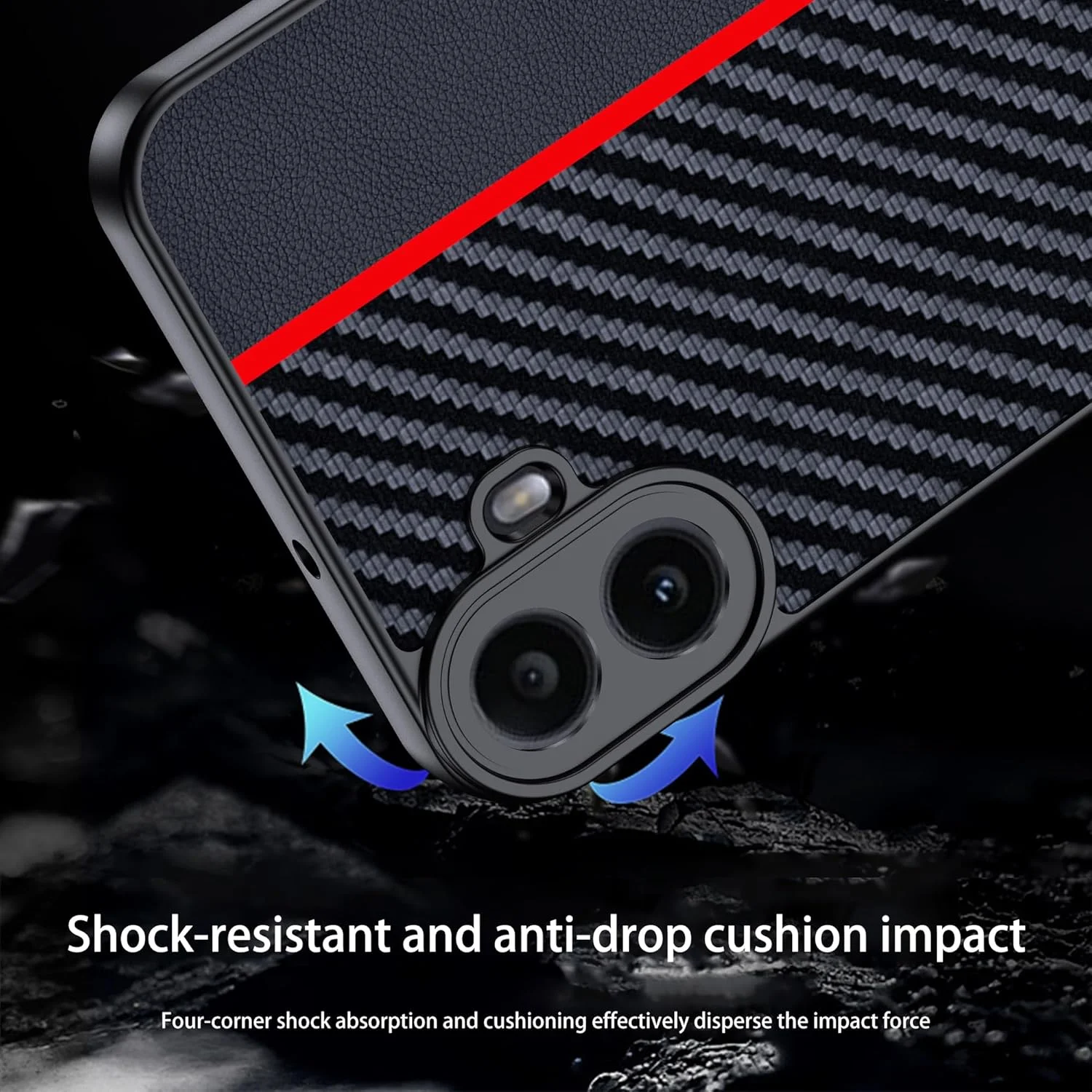 قاب گوشی ناتینگ CMF Phone 1، محافظت از دوربین با کیفیت بالا، مقاوم در برابر ضربه و خراش، کاور پشتی PC برای قاب محافظ ناتینگ CMF Phone 1