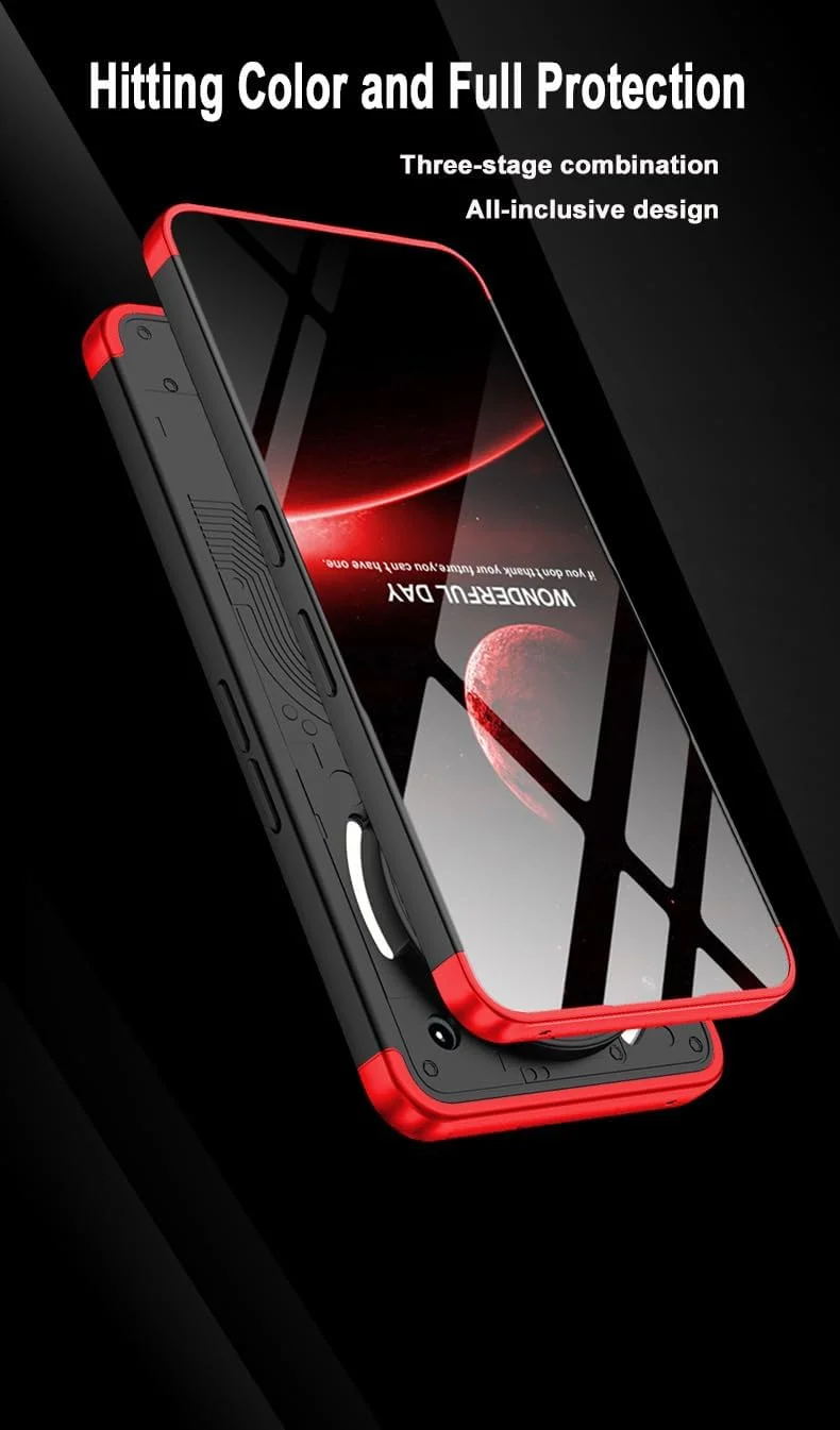 مناسب برای قاب گوشی ناتینگ فون 3A پرو، محافظ 360 درجه - کاور فوق العاده نازک سه لایه ضد ضربه با پشت PC مات ضد اثر انگشت، محافظت از دوربین و دفاع کامل از بدنه (خاکستری) مناسب برای قاب گوشی ناتینگ فون 3A پرو، محافظ 360 درجه - کاور فوق العاده نازک سه لایه ضد ضربه با پشت PC مات ضد اثر انگشت، محافظت از دوربین و دفاع کامل از بدنه (خاکستری)