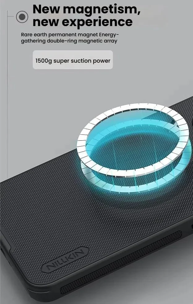 کاور محافظ گوشی ناتینگ فون 3A Pro (سال 2025) مدل فراستد شیلد، شارژ بی‌سیم مغناطیسی، فوق‌العاده نازک و ضد ضربه