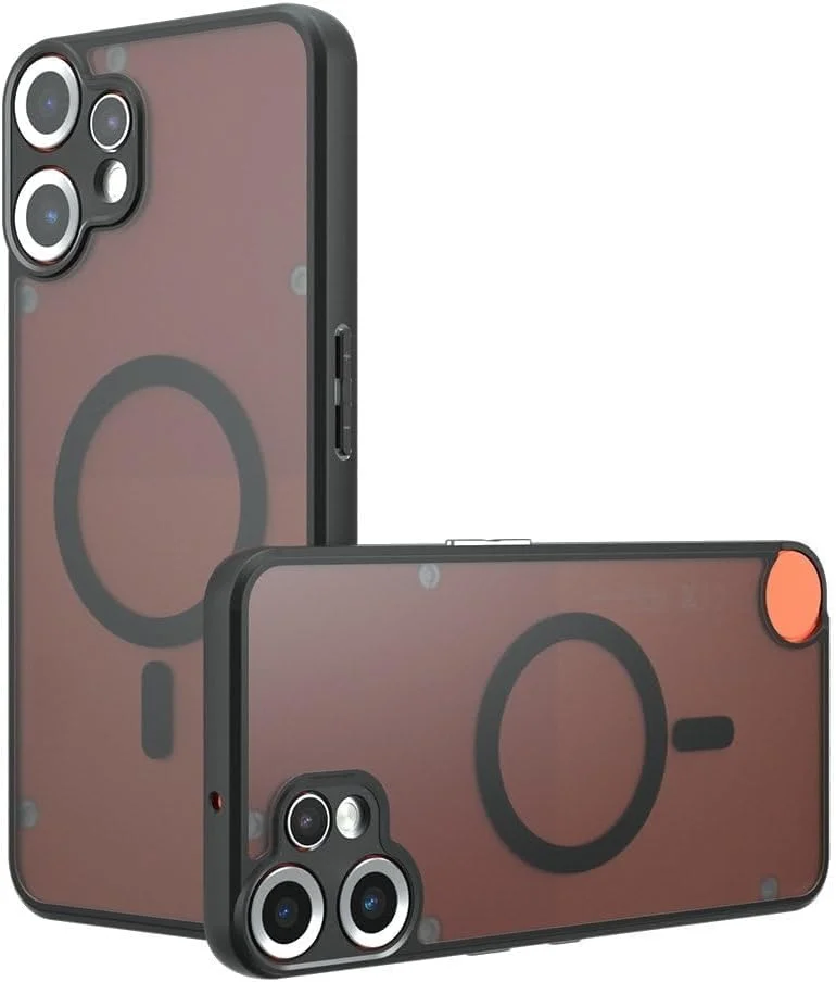 قاب محافظ گوشی سازگار با Nothing CMF Phone 2 Pro، سازگار با MagSafe، قاب گوشی مغناطیسی ضد ضربه داخلی