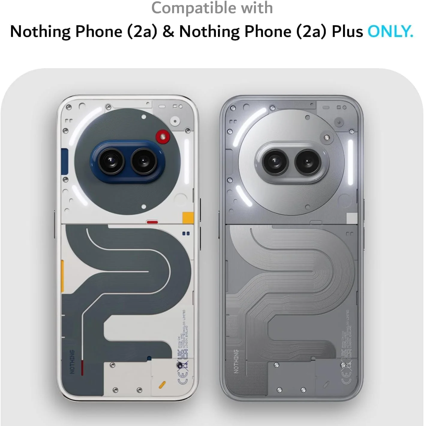 کاور سیلیکونی مایع با پوشش ضد خش و ضد ضربه مناسب برای ناتینگ فون 2a / 2a Plus 6.7 اینچ (مشکی)