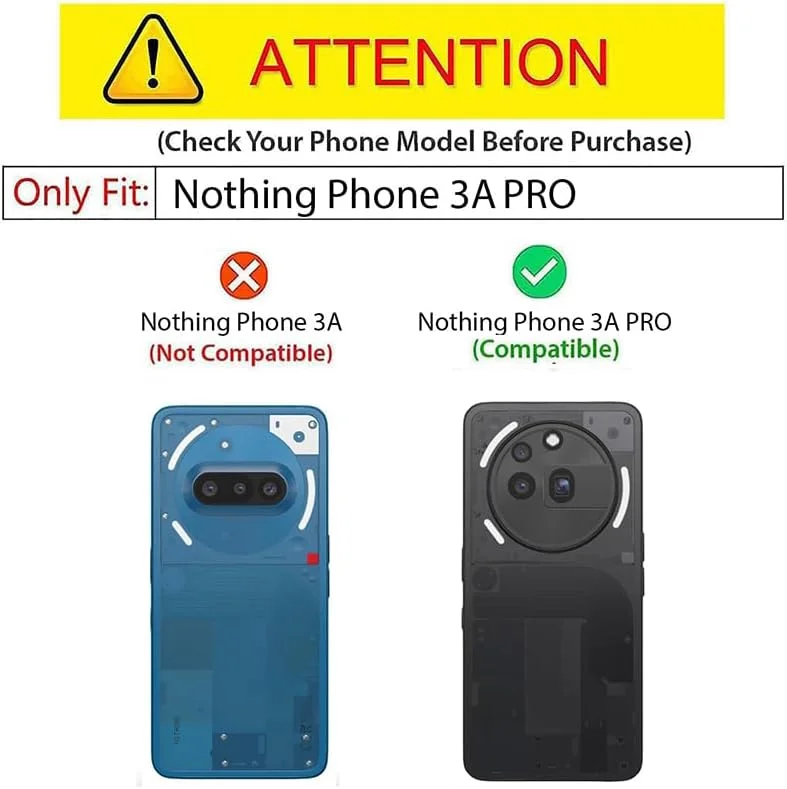 قاب سیلیکونی نرم و با کیفیت برای گوشی ناتینگ فون 3a Pro سایز 6.77 اینچ، [دارای پوشش داخلی میکروفیبر ضد خش]، ضد ضربه و محافظ باریک گوشی برای 3a Pro مدل 2025، آبی