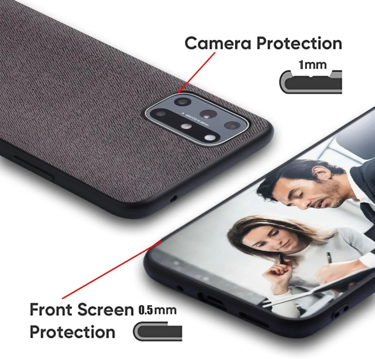 قاب پشتی سازگار با گوشی ناتینگ فون 2A