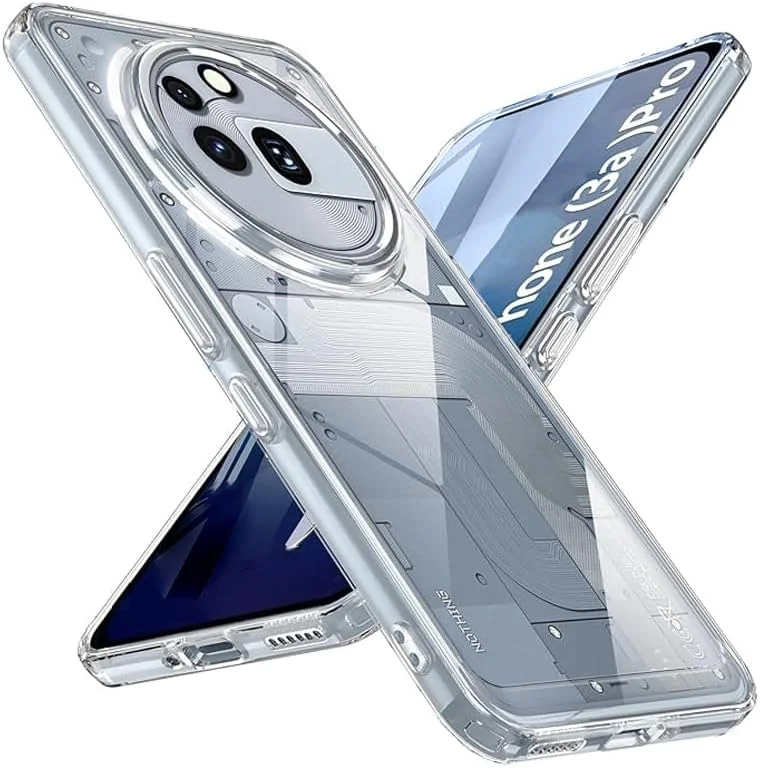 قاب محافظ گوشی ناتینگ فون 3A Pro، کاور باریک و ضد ضربه با محافظت نظامی [ضد زردی] برای ناتینگ فون 3A Pro