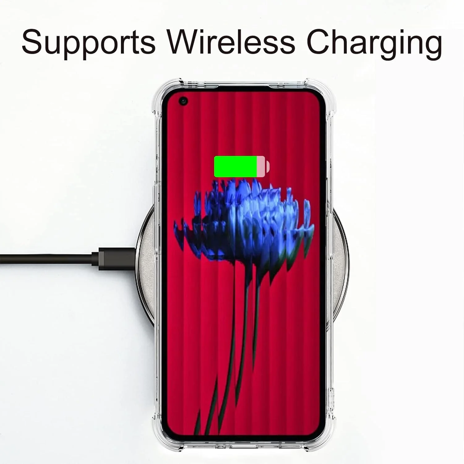 کاور شفاف گوشی ناتینگ فون ۱ به همراه ۲ عدد محافظ صفحه نمایش، گوشه‌های تقویت‌شده، TPU انعطاف‌پذیر و ضد ضربه