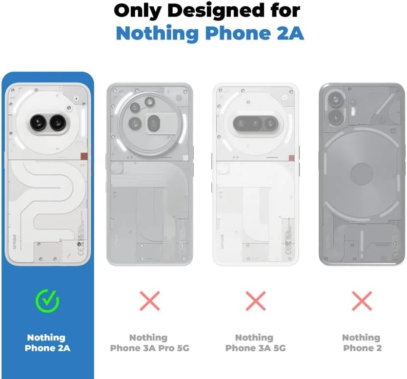 کاور پشتی سیلیکونی نیمه شفاف و باریک Mr. Case مناسب برای تلفن ناتینگ فون 2A - خاکستری شفاف