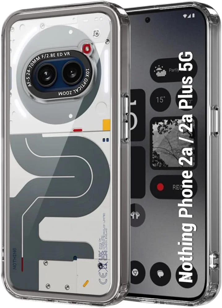 قاب محافظ پشت گوشی موبایل TheGiftKart مدل Hybrid ShockProof مناسب برای Nothing Phone 2a / Plus 5G | حاشیه دوربین شیک | دکمه های روکش دار | قاب پشتی سخت کریستالی شفاف (TPU و PC، سپر دودی) قاب محافظ پشت گوشی موبایل TheGiftKart مدل Hybrid ShockProof مناسب برای Nothing Phone 2a / Plus 5G | حاشیه دوربین شیک | دکمه های روکش دار | قاب پشتی سخت کریستالی شفاف (TPU و PC، سپر دودی)
