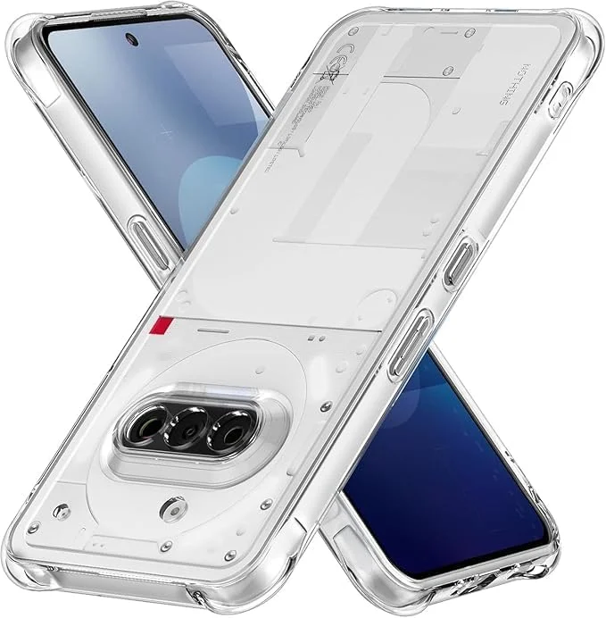 کاور محافظ شفاف گوشی ناتینگ فون 3a با محافظت از دوربین، ضربه گیر تقویت شده در گوشه ها، کاور سیلیکونی TPU نرم و نازک، ضد ضربه برای ناتینگ فون 3a (شفاف) کاور محافظ شفاف گوشی ناتینگ فون 3a با محافظت از دوربین، ضربه گیر تقویت شده در گوشه ها، کاور سیلیکونی TPU نرم و نازک، ضد ضربه برای ناتینگ فون 3a (شفاف)