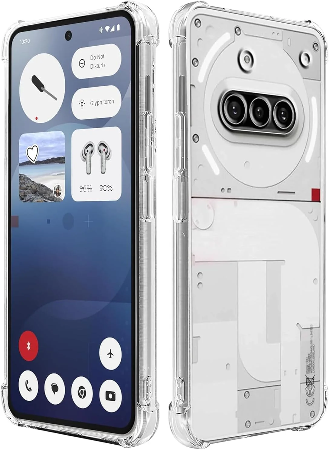 قاب گوشی برای ناتینگ فون (3a)، کاور محافظ نرم (برای ناتینگ فون (3a) 6.7 اینچ)