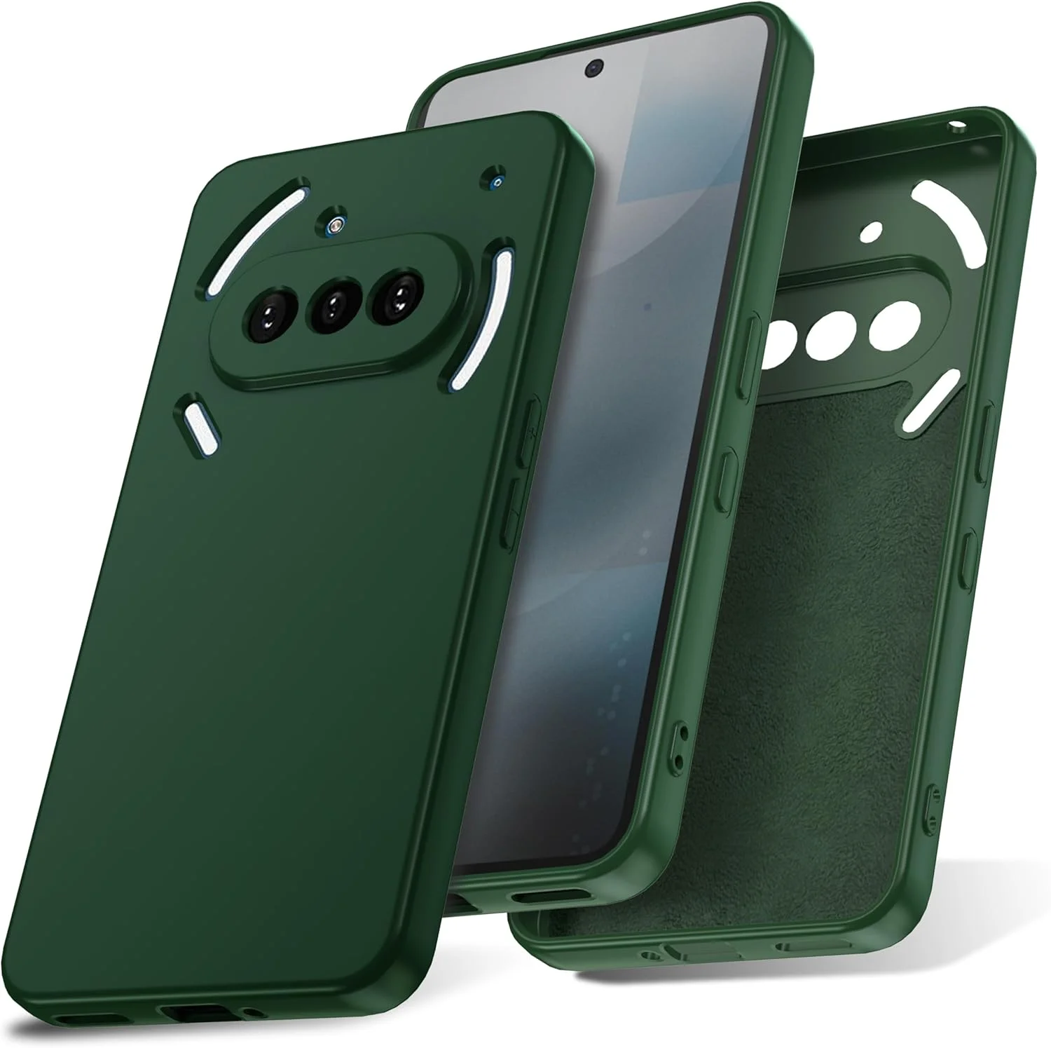 قاب سیلیکونی مقاوم در برابر ضربه و فوق العاده نازک واتانا برای ناتینگ فون (3a)، سبز