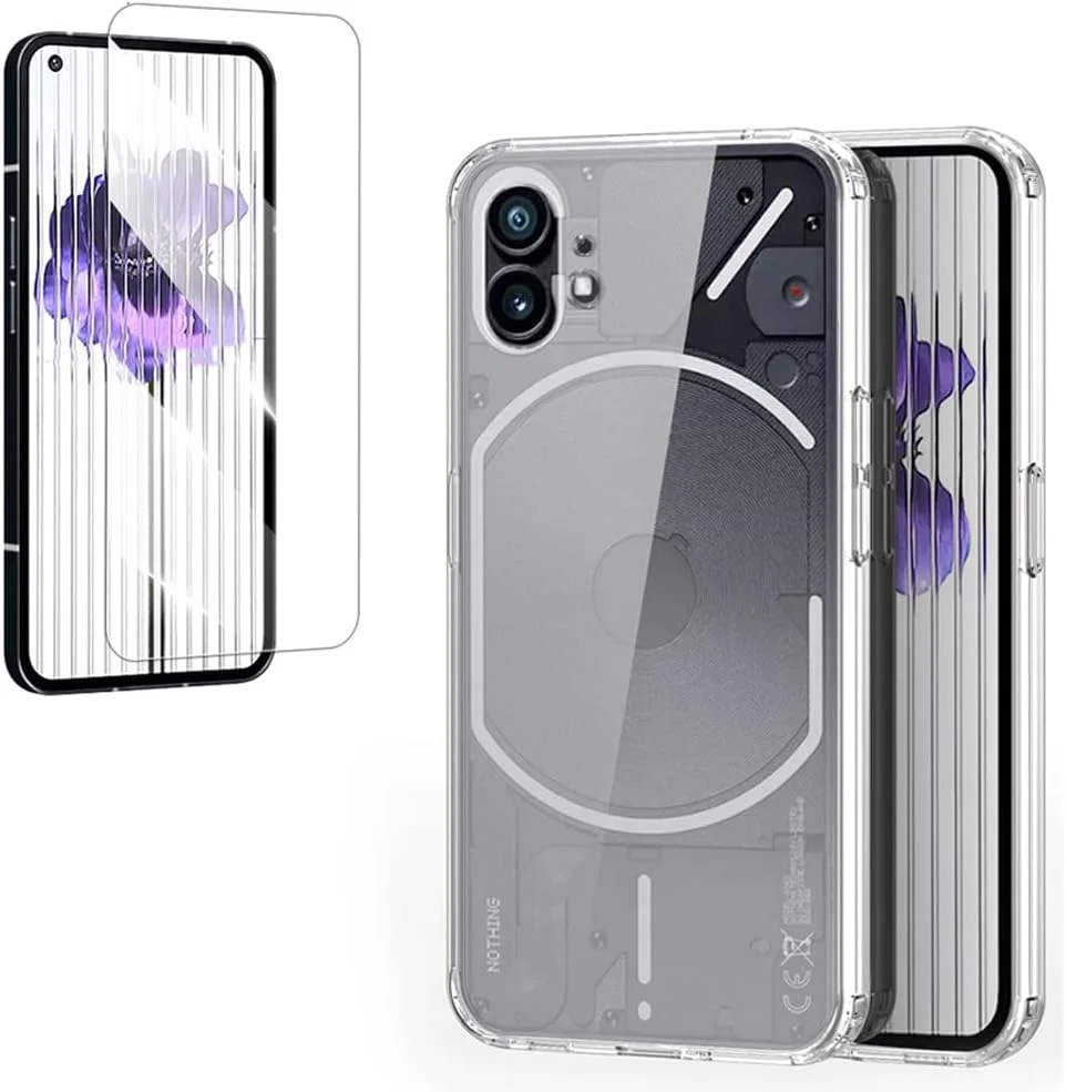 قاب محافظ گوشی تلفن همراه با محافظ صفحه نمایش