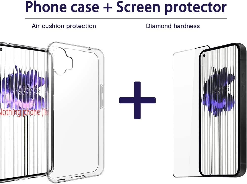 قاب محافظ گوشی تلفن همراه با محافظ صفحه نمایش