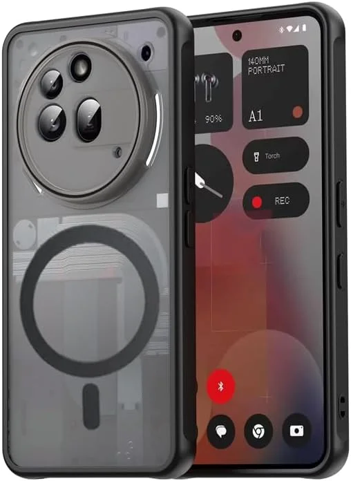 قاب محافظ گوشی ناتینگ فون 3a پرو، قاب TPU مغناطیسی، پوشش محافظ ضد ضربه مناسب برای پایه نگهدارنده خودرو، قاب ضد لغزش. CX