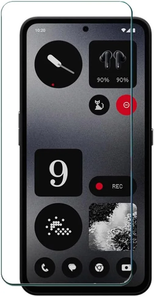 کاور گوشی CMF Phone 1 سازگار با محافظ صفحه نمایش [سیلیکون TPU انعطاف پذیر، مشکی، فوق العاده نازک]