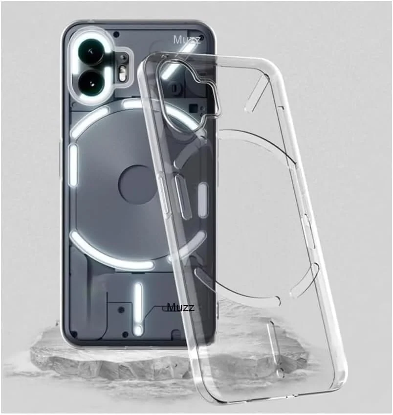 کاور محافظ TPU شفاف برای ناتینگ فون 2، محافظ باریک ضد ضربه، شفاف