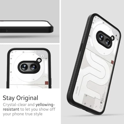 کاور پشتی ایمپالس ترموپلاستیک پلی یورتان KAPAVER برای ناتینگ فون 2A 5G (مشکی)