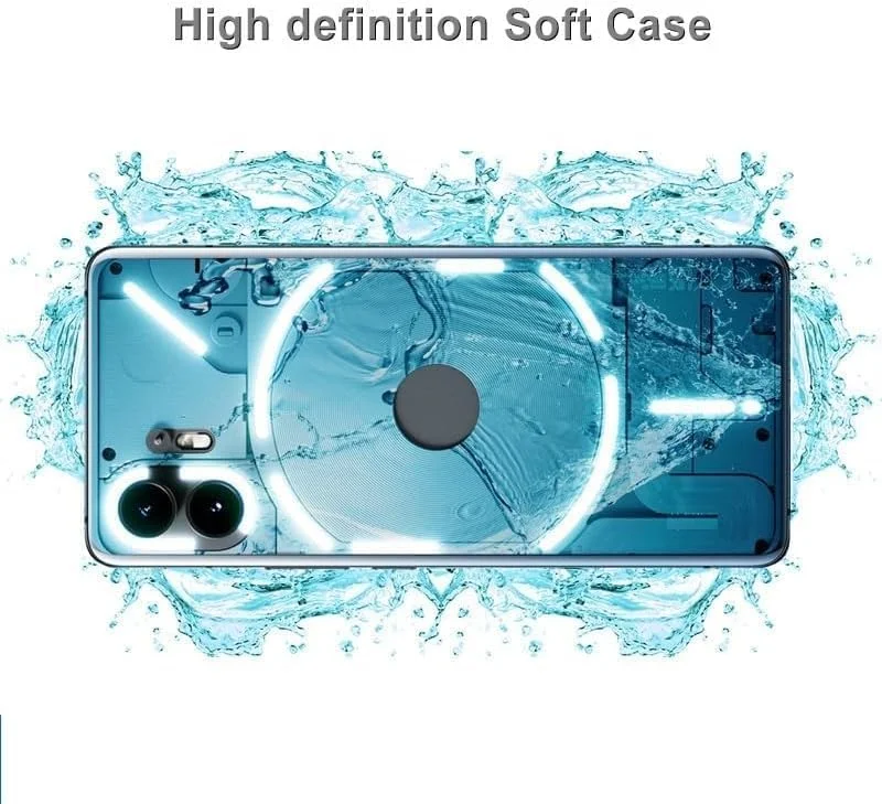 کاور محافظ TPU شفاف برای ناتینگ فون 2، محافظ باریک ضد ضربه، شفاف