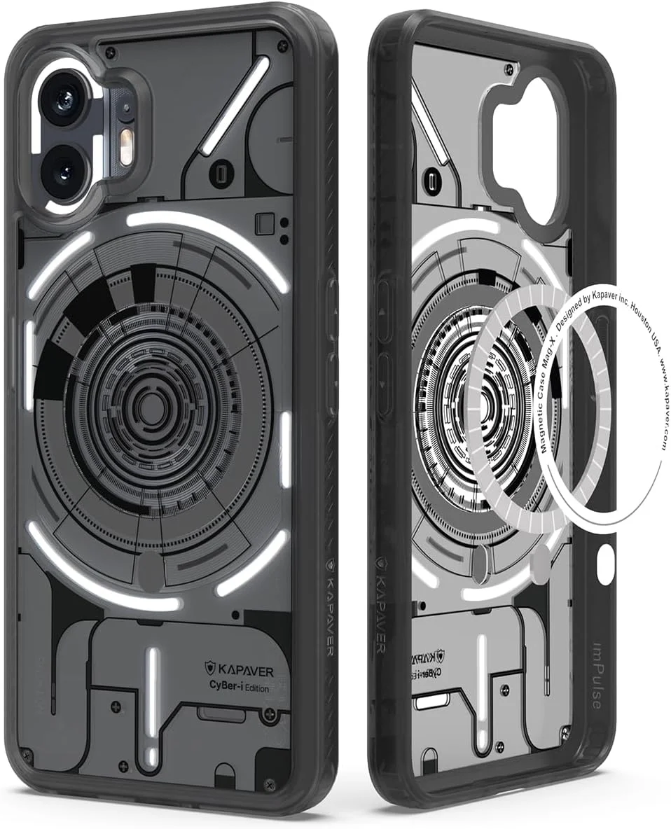 کاور سیلیکونی نرم PEIYE برای تلفن Nothing CMF Phone 1، با طراحی ضد لغزش در کناره ها، TPU انعطاف پذیر و مقاوم در برابر ضربه - مشکی