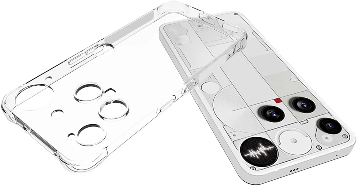 کاور محافظ گوشی ناتینگ فون (3) تیانیو، فوق العاده نازک، شفاف PC + TPU، محافظ کامل - شفاف