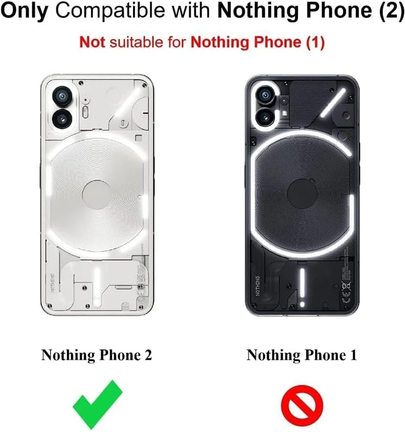 کاور شفاف گوشی ناتینگ فون 2، کاور گوشی TPU با قابلیت جذب شوک و گوشههای تقویتشده، نرم، انعطافپذیر و کاور محافظ کریستالی شفاف کاور شفاف گوشی ناتینگ فون 2، کاور گوشی TPU با قابلیت جذب شوک و گوشههای تقویتشده، نرم، انعطافپذیر و کاور محافظ کریستالی شفاف